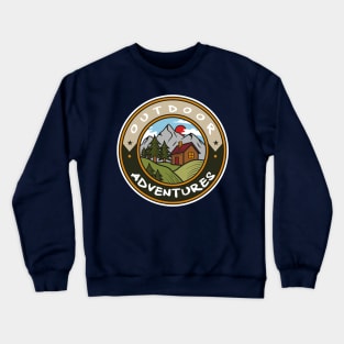 Outdoor Adventure Logo Crewneck Sweatshirt